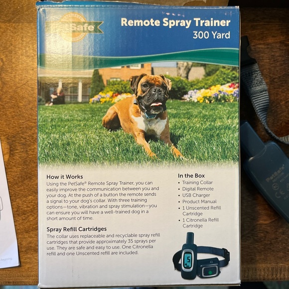 Petsafe Remote Spray Dog Trainer collar - Picture 4 of 8